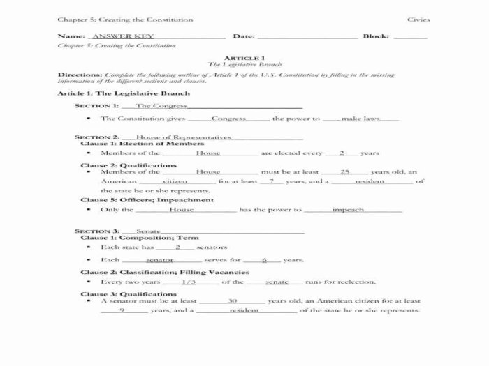 The birth of the constitution compromise worksheet answers