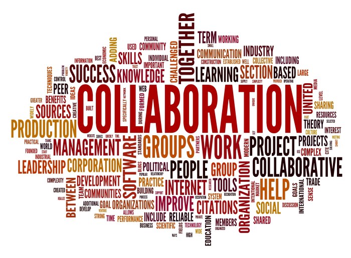 Collaborative relationships build strategies change